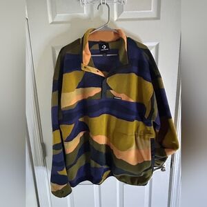 Converse Half Button PullOver